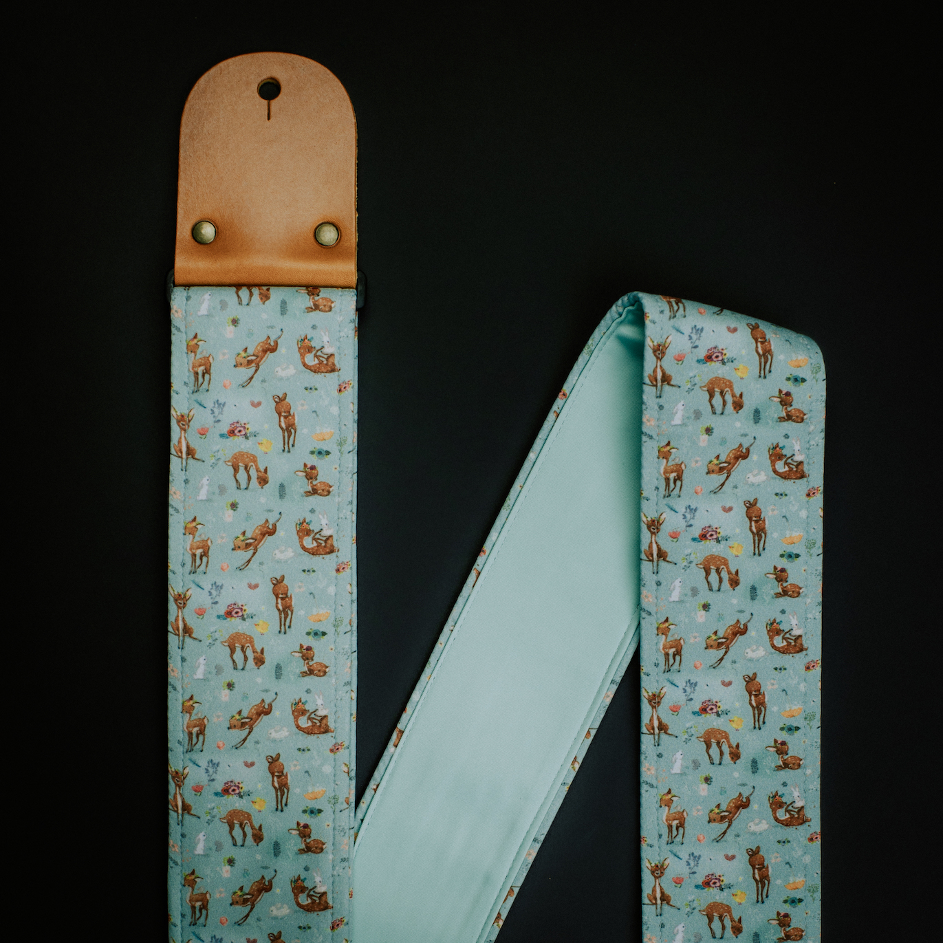 Roe Deer "Bambi" Guitar Strap - Image 3