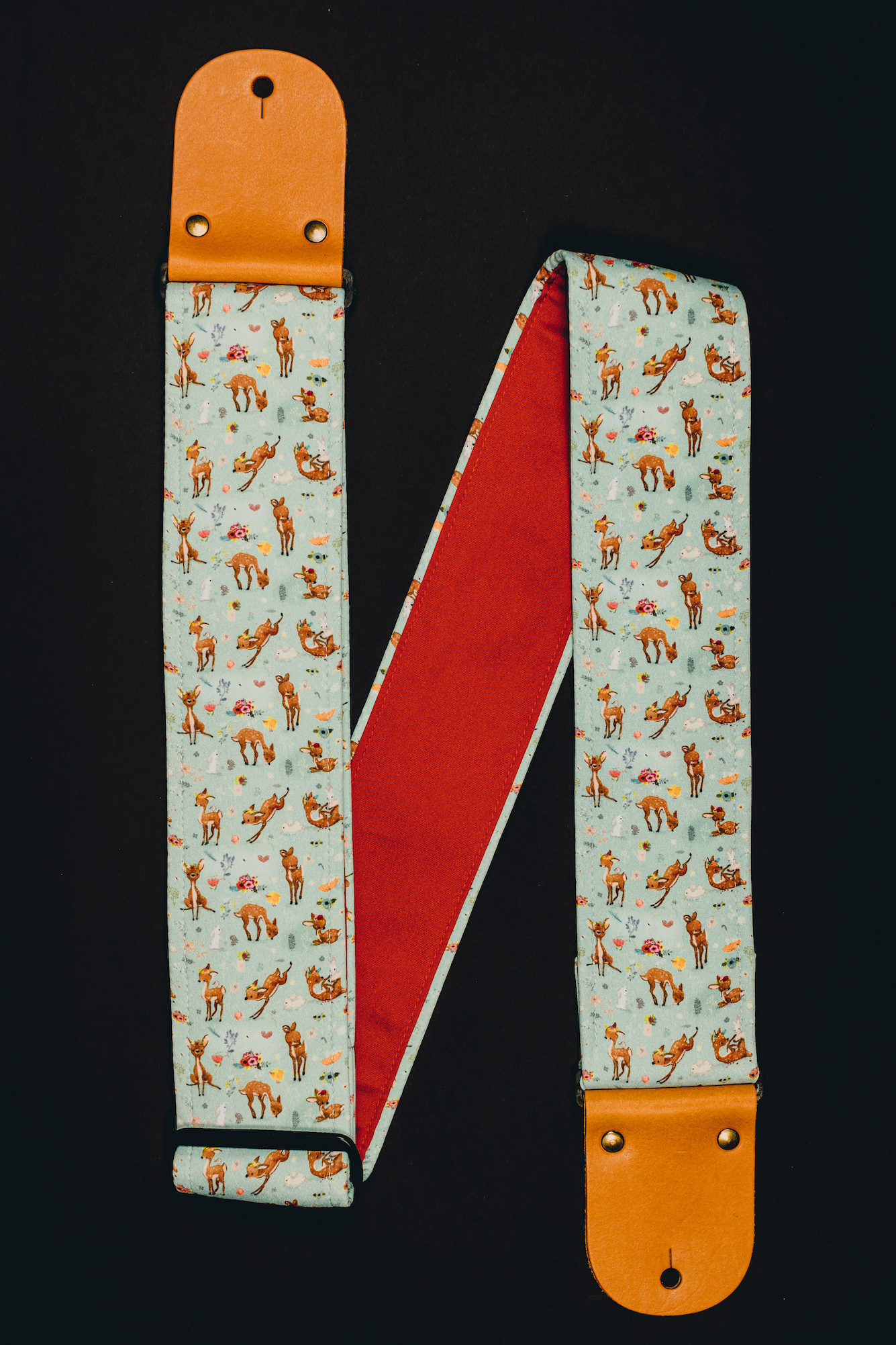 Roe Deer "Bambi" Guitar Strap