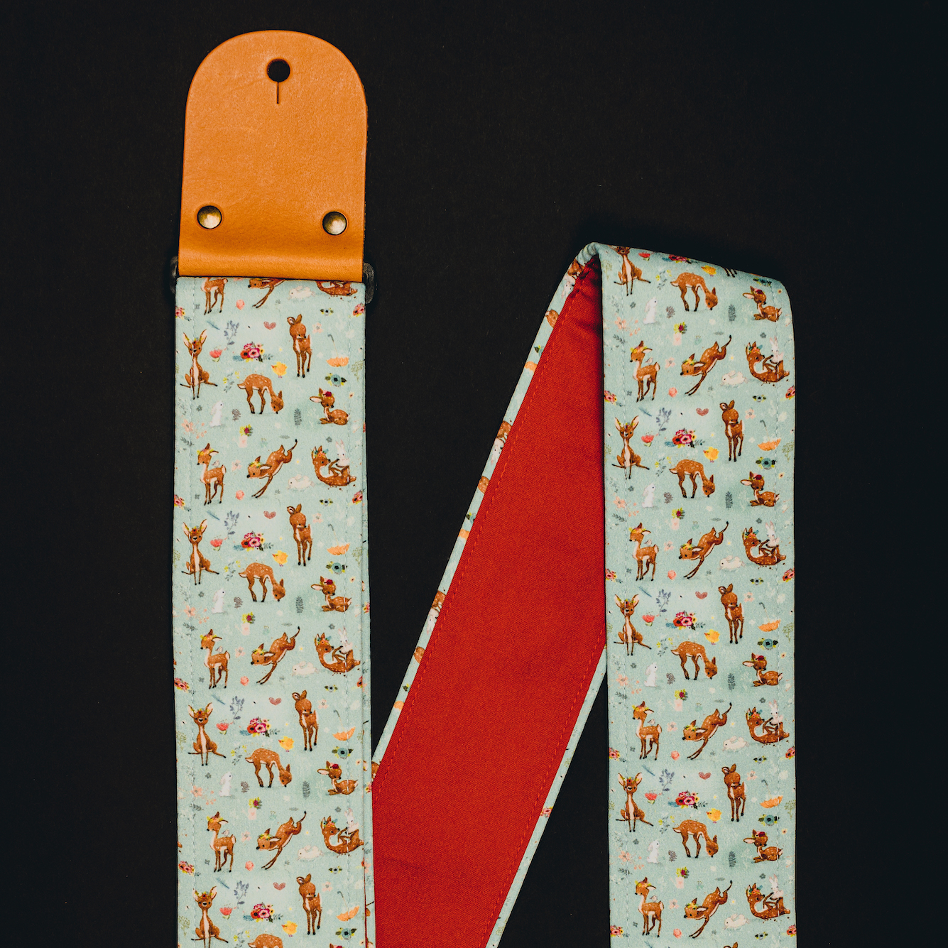 Roe Deer "Bambi" Guitar Strap - Image 2
