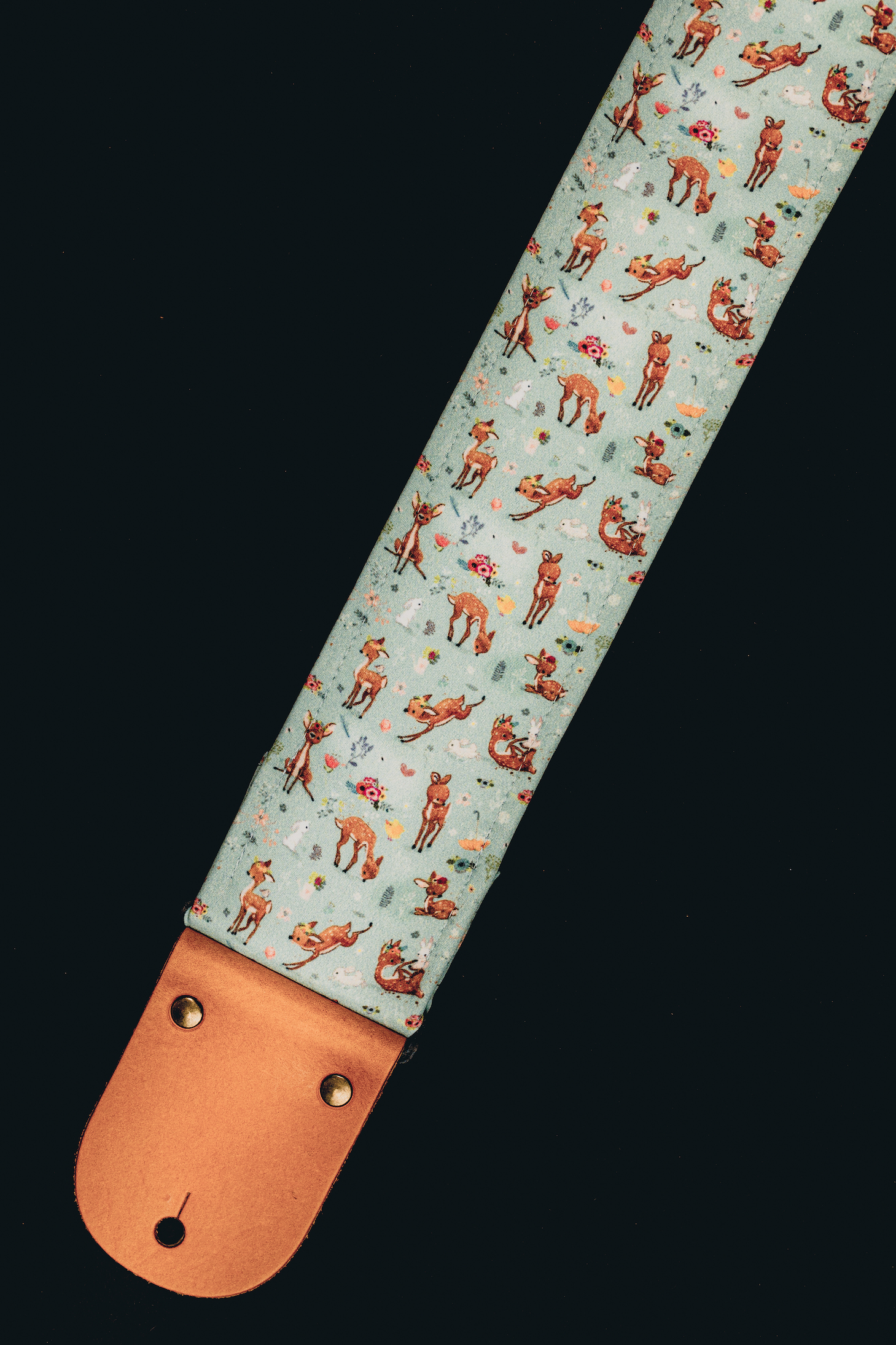 Roe Deer "Bambi" Guitar Strap - Image 3