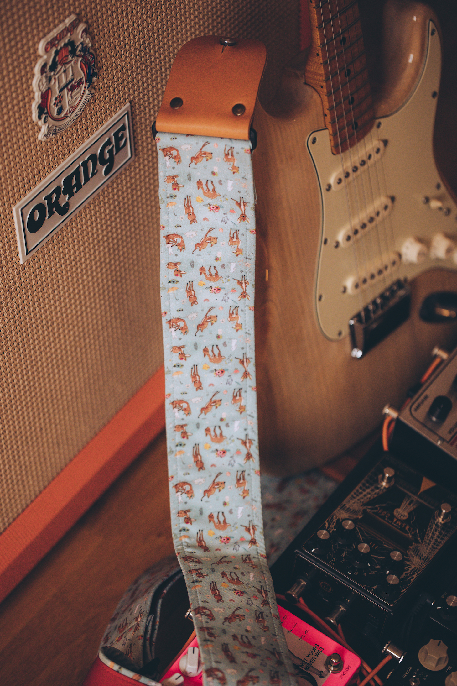 Roe Deer "Bambi" Guitar Strap - Image 4
