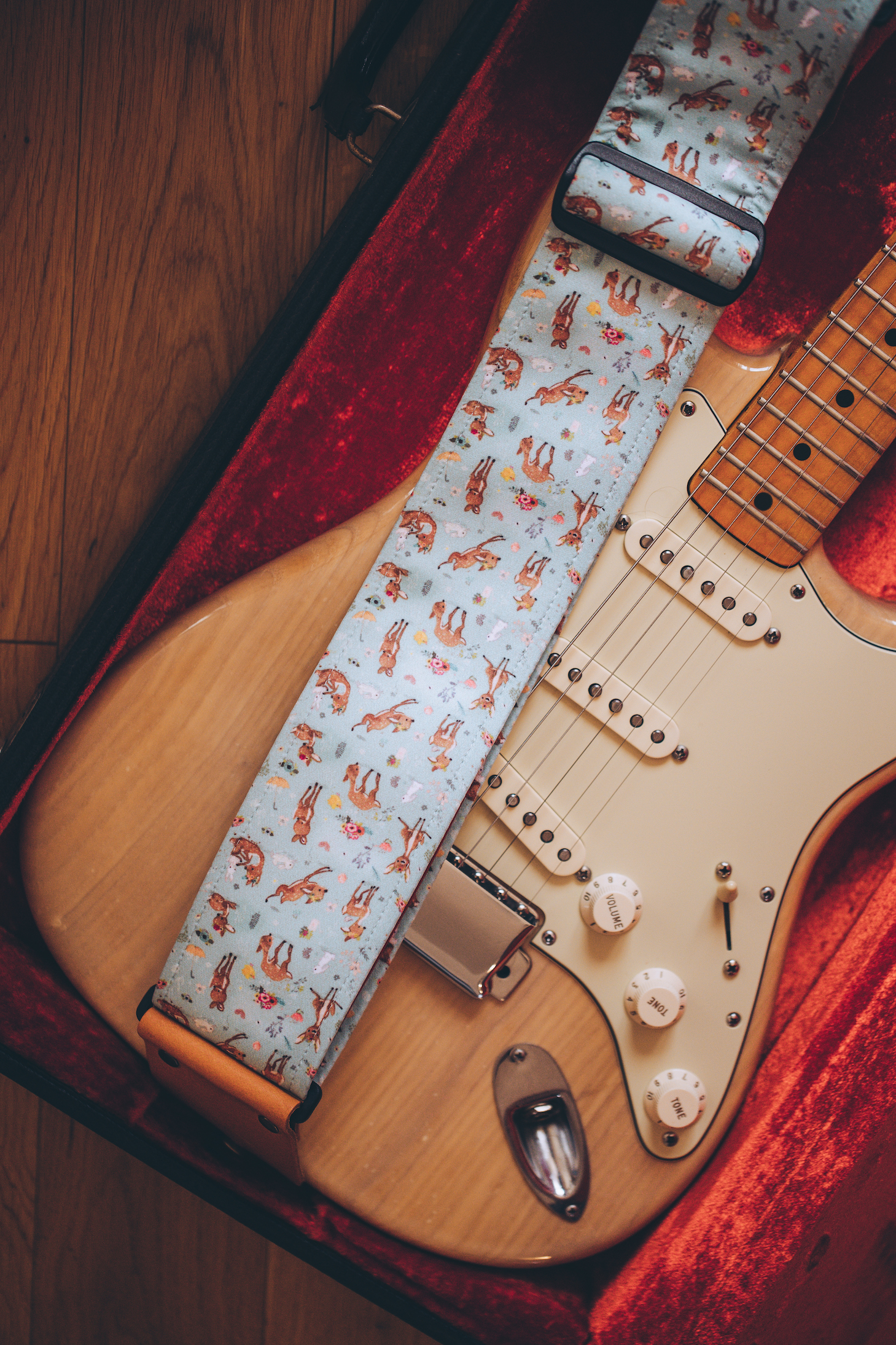 Roe Deer "Bambi" Guitar Strap - Image 5