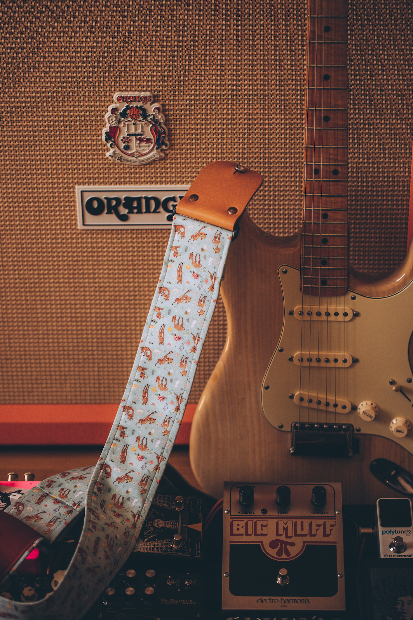 Roe Deer "Bambi" Guitar Strap - Image 8