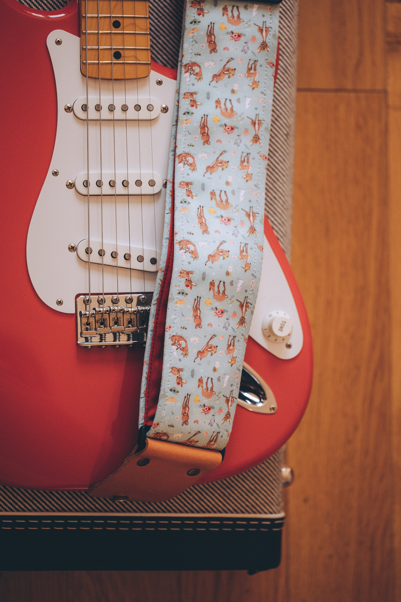 Roe Deer "Bambi" Guitar Strap - Image 10
