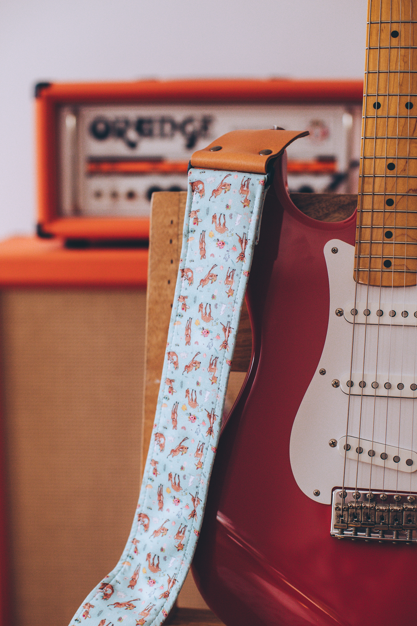 Roe Deer "Bambi" Guitar Strap - Image 12
