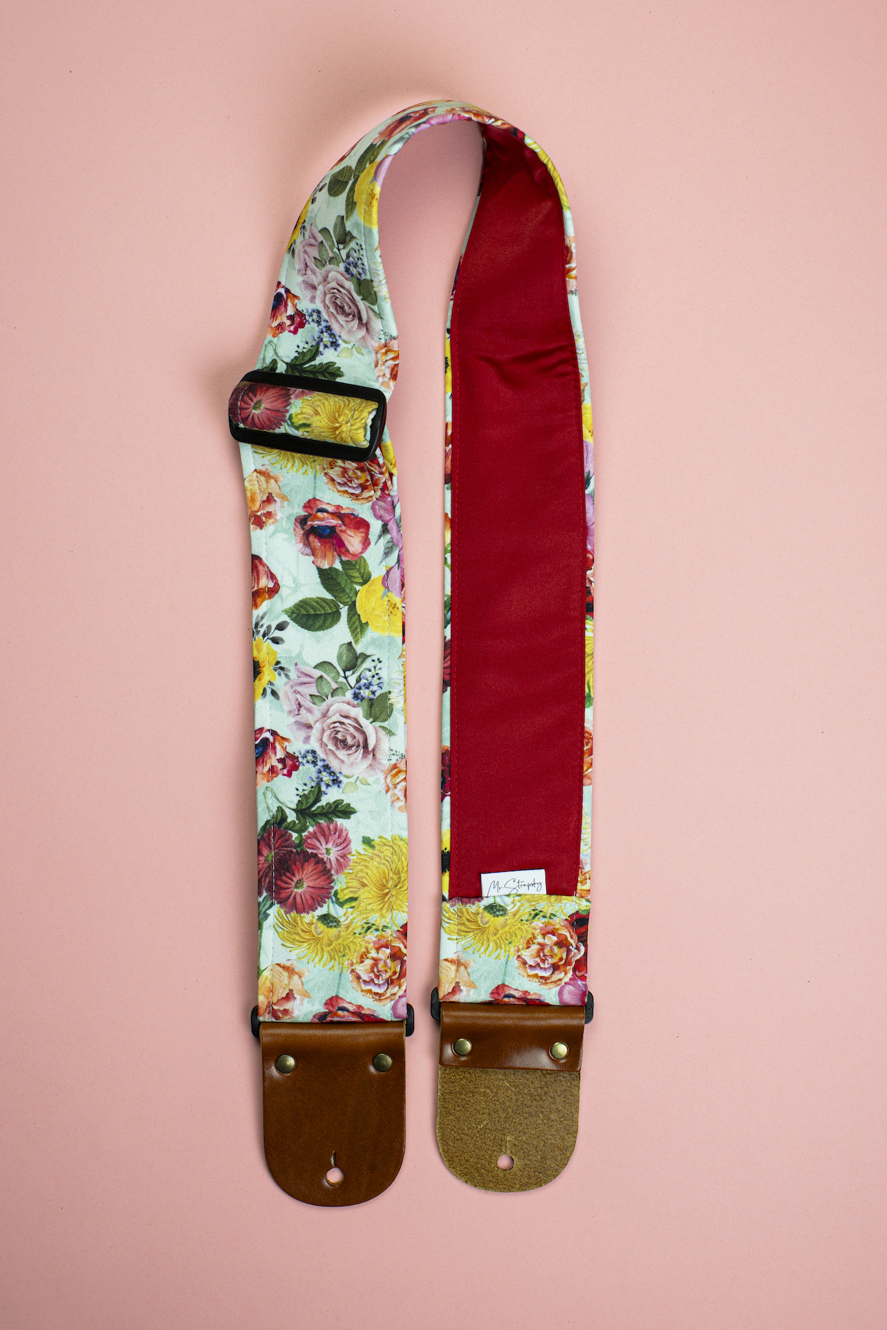 Floral Guitar Strap - Image 7