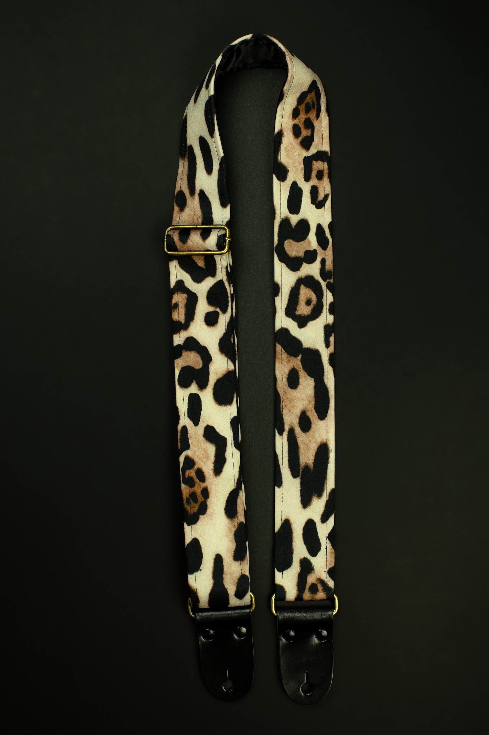 Jaguar Guitar Strap with Italian Satin - Image 2