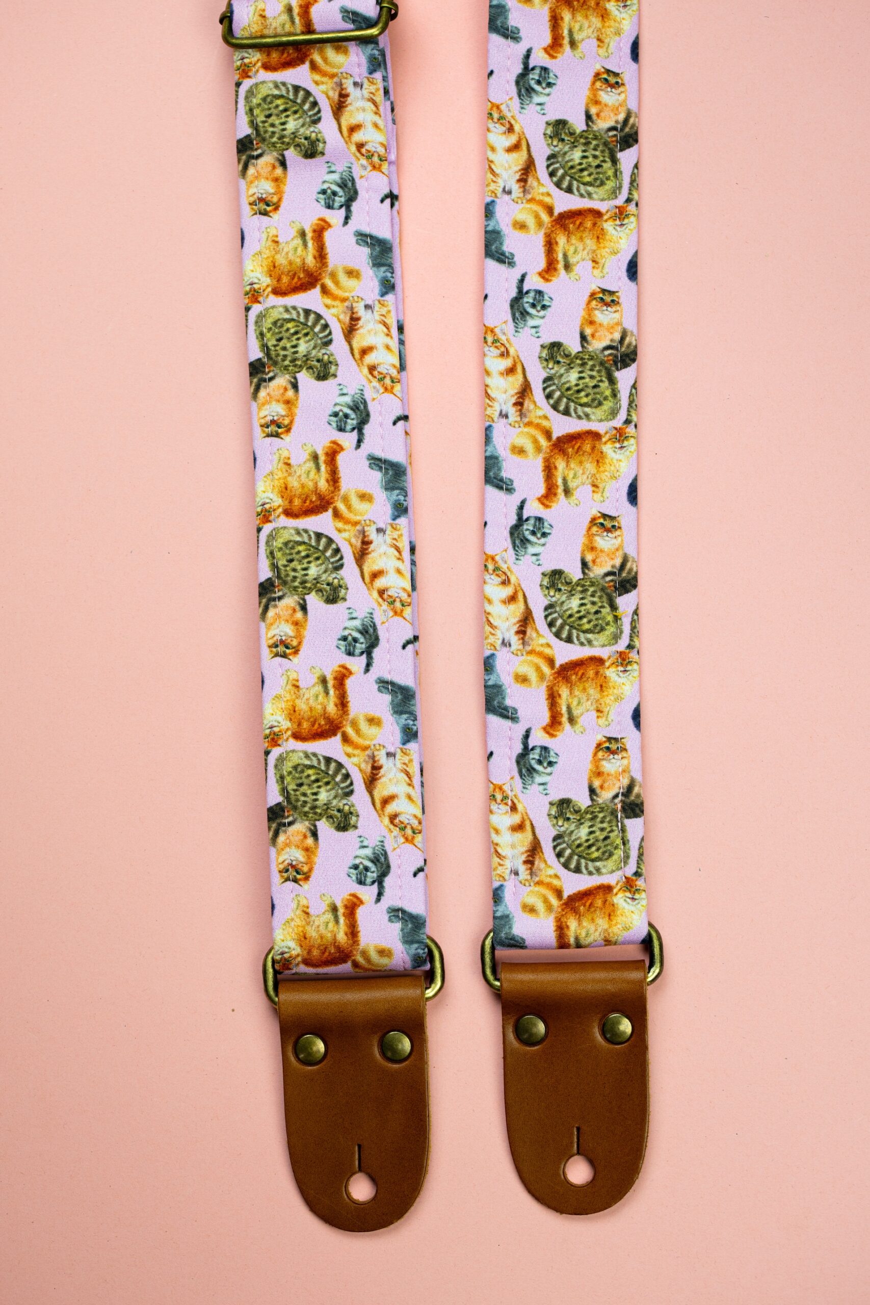Cat Lover Guitar Strap 2in - Image 5
