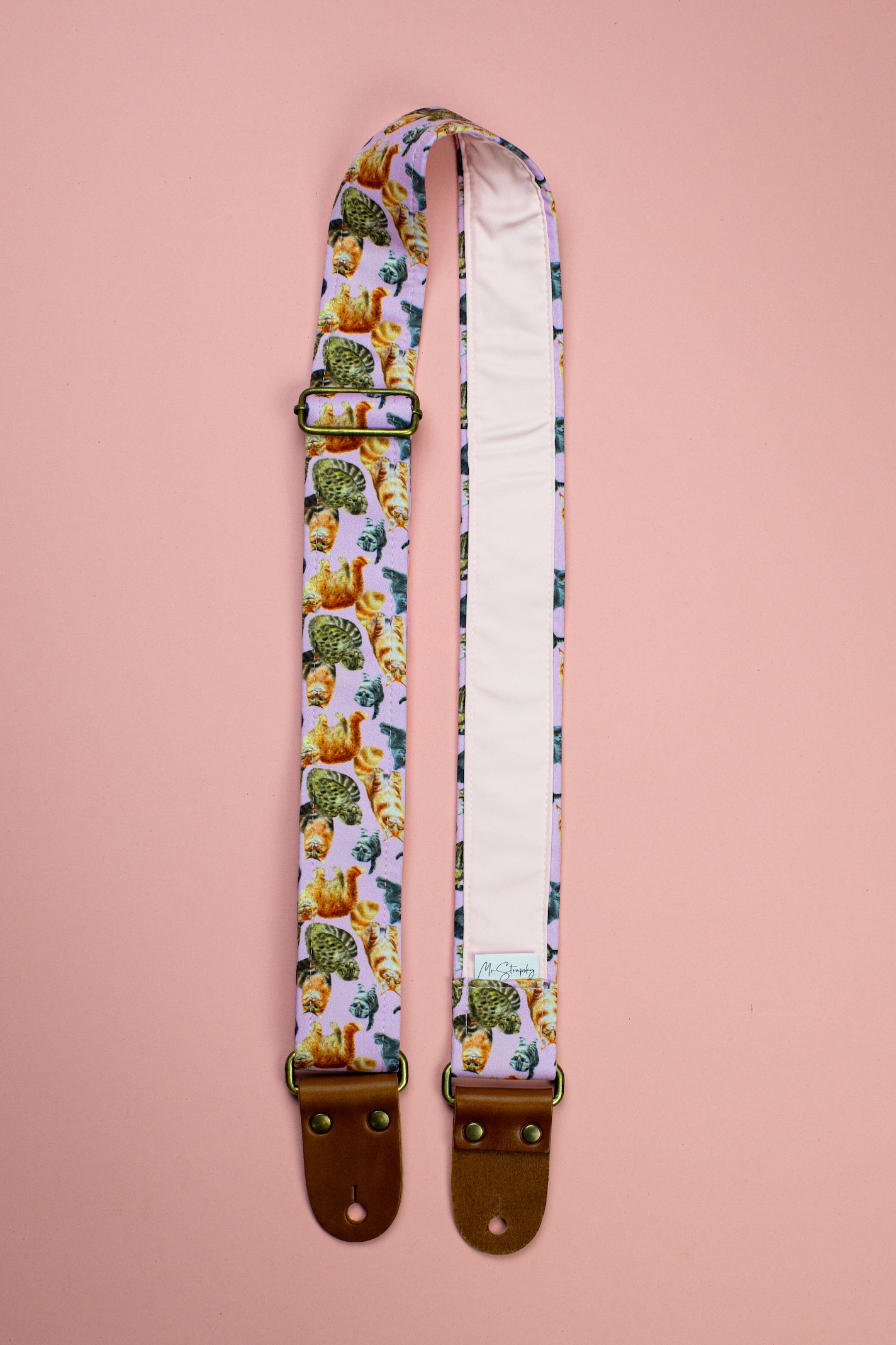 Cat Lover Guitar Strap 2in - Image 6
