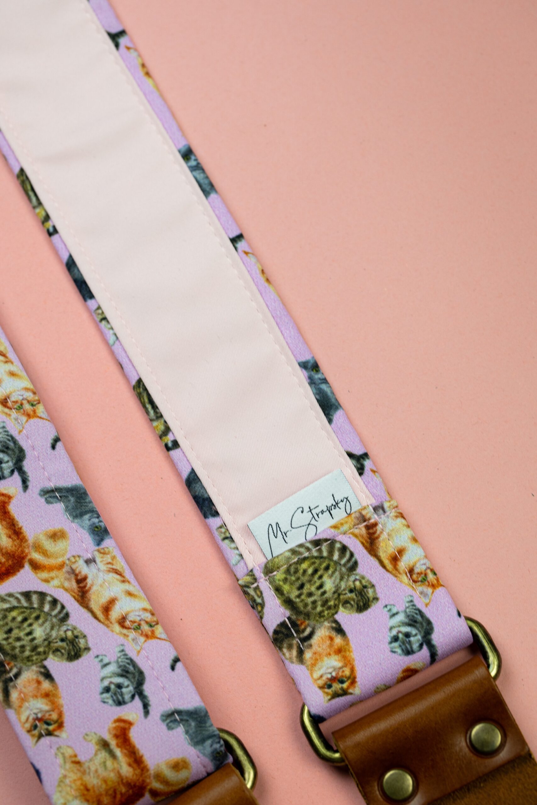 Cat Lover Guitar Strap 2in - Image 7