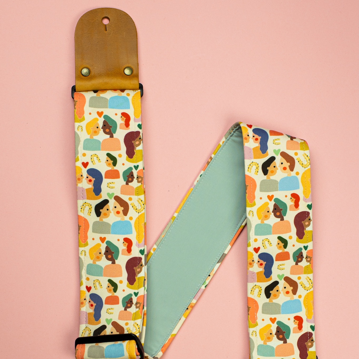 Love is Love Guitar Strap - Image 2