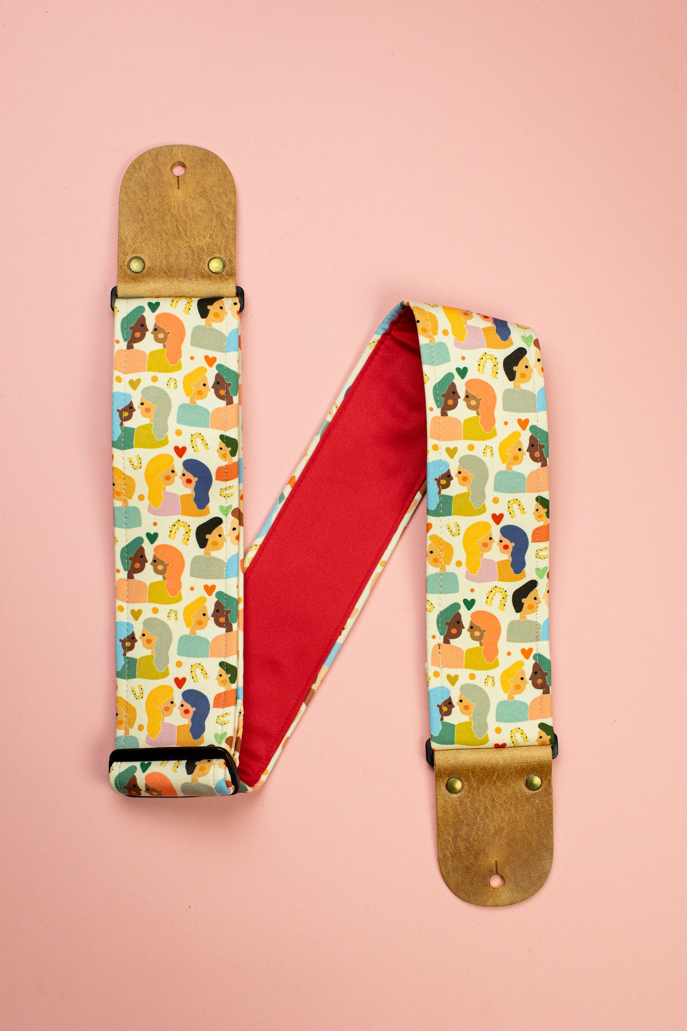 Love is Love Guitar Strap