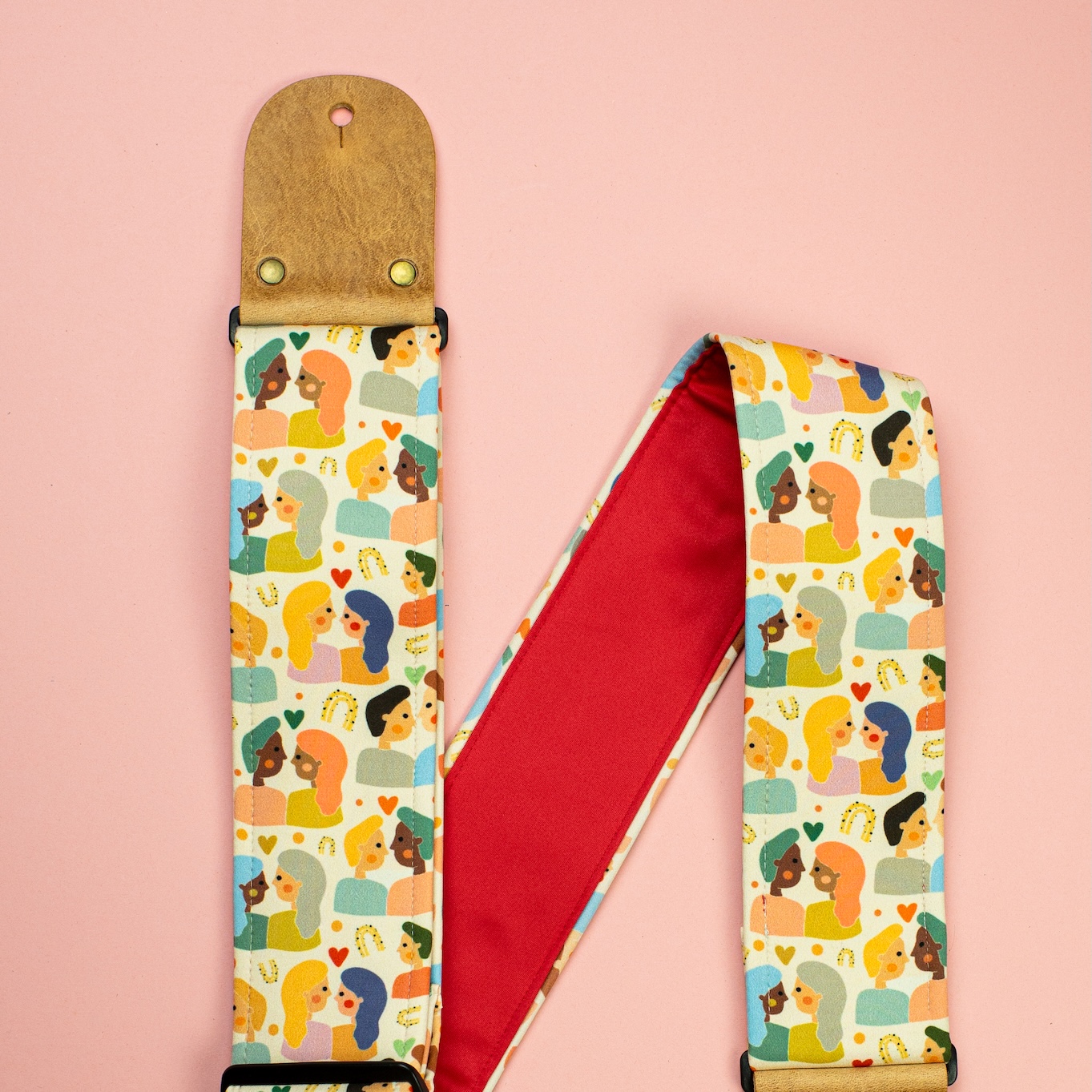 Love is Love Guitar Strap - Image 2