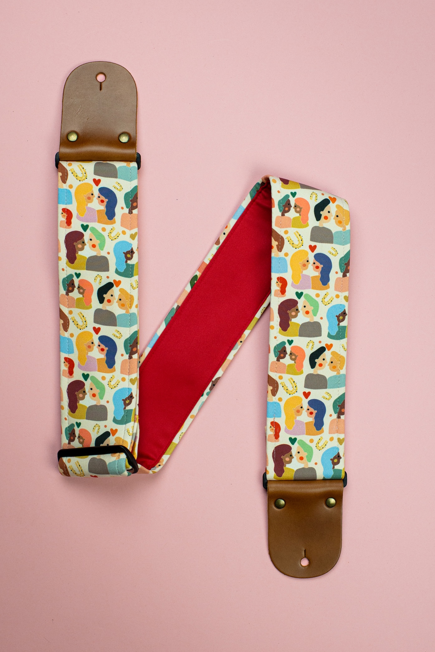 Love is Love Guitar Strap