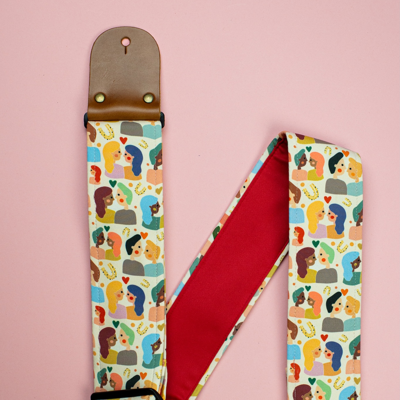 Love is Love Guitar Strap - Image 2