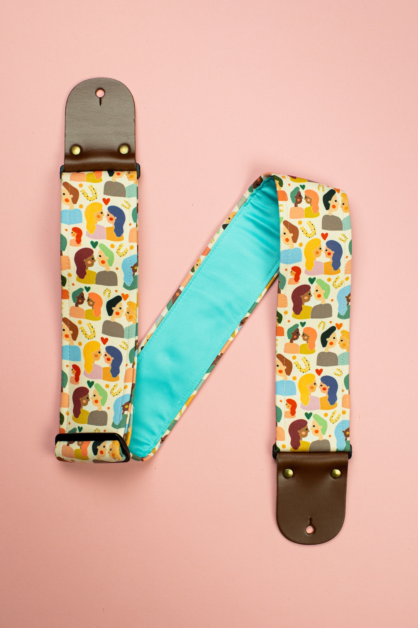 Love is Love Guitar Strap