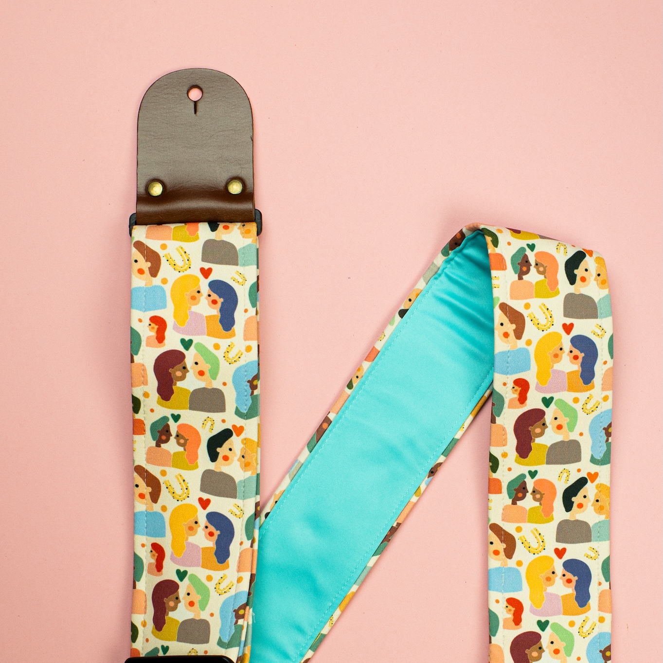 Love is Love Guitar Strap - Image 2