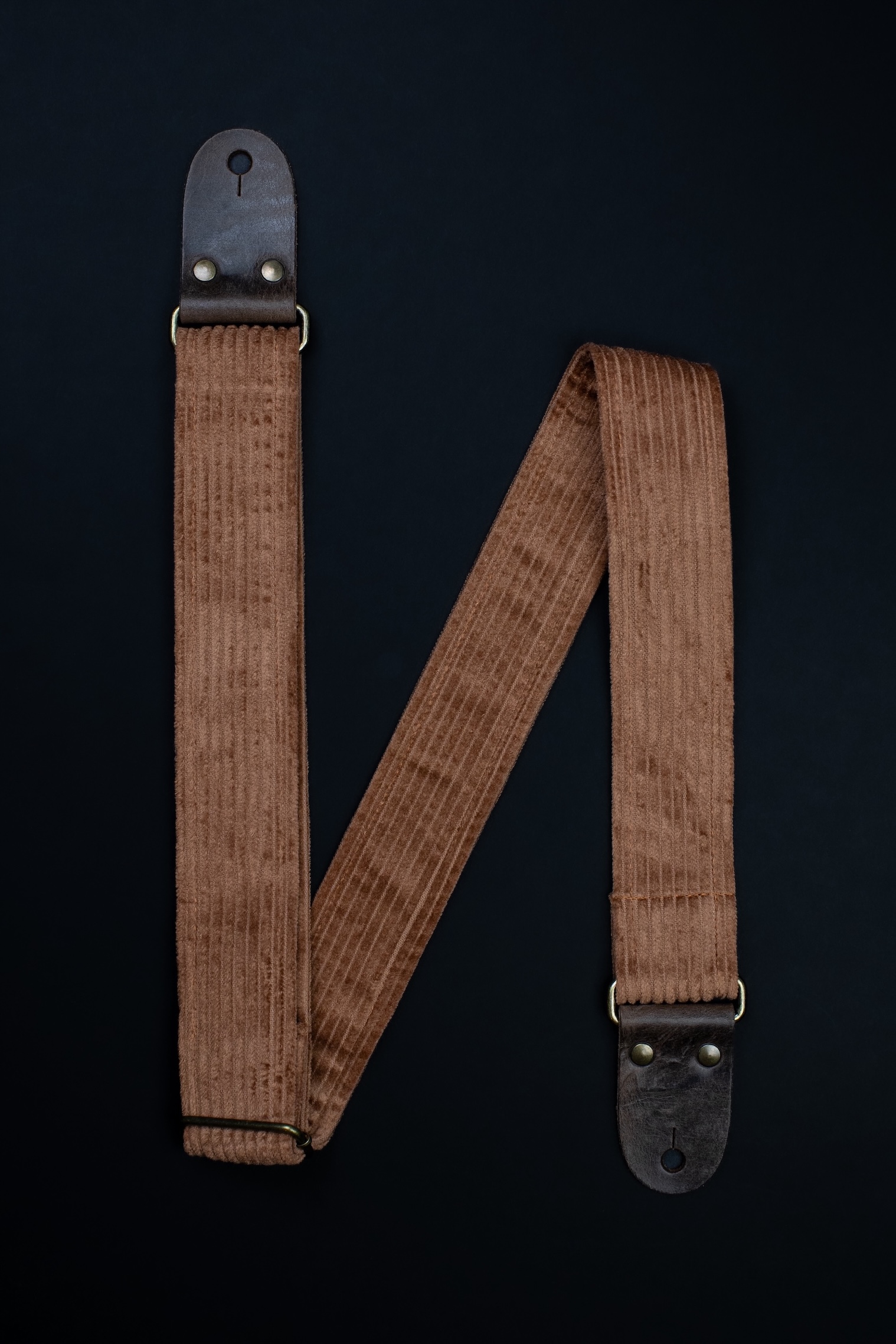 Vintage Corduroy Guitar Strap 2inch