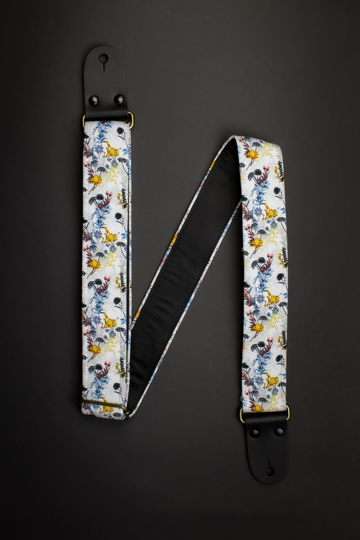Floral Guitar Strap 2inch