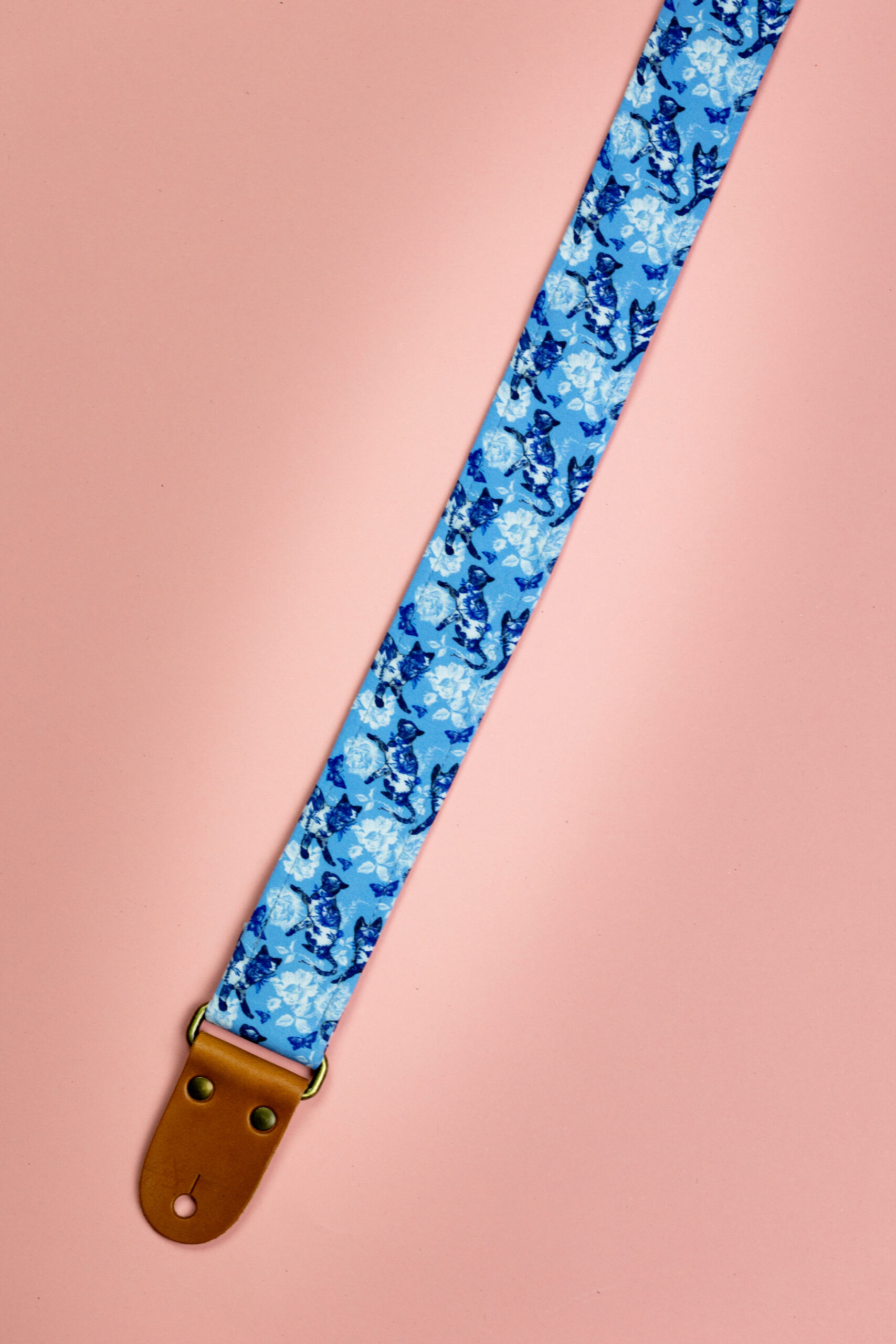 Cat Lover Guitar Strap 2inch - Image 3
