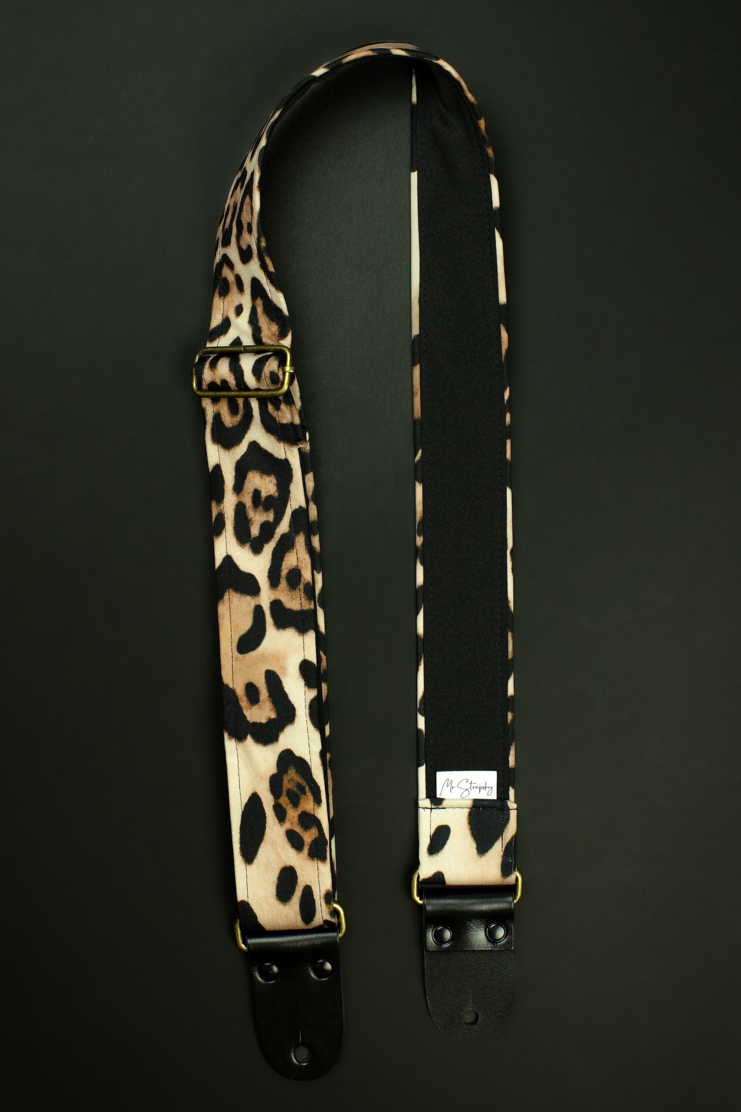 Jaguar Guitar Strap with Italian Satin - Image 5