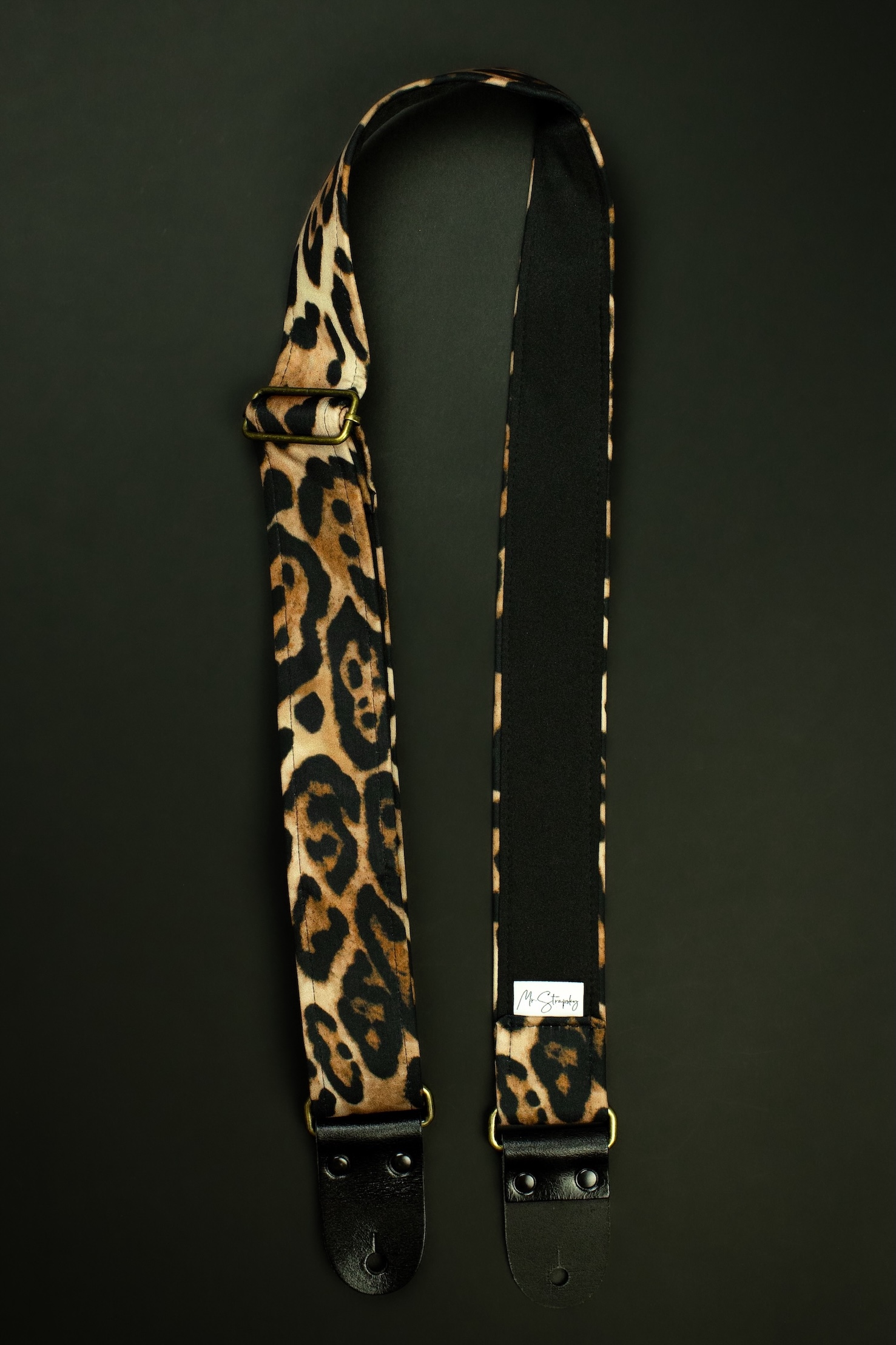 Jaguar Guitar Strap with Italian Satin - Image 5