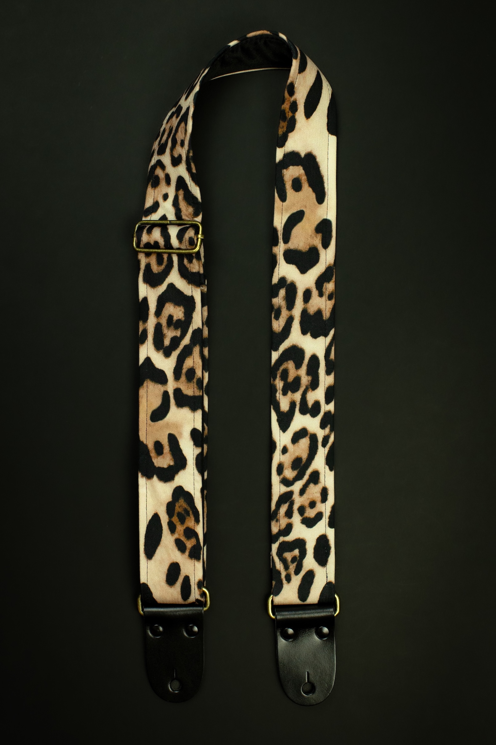 Jaguar Guitar Strap with Italian Satin - Image 2