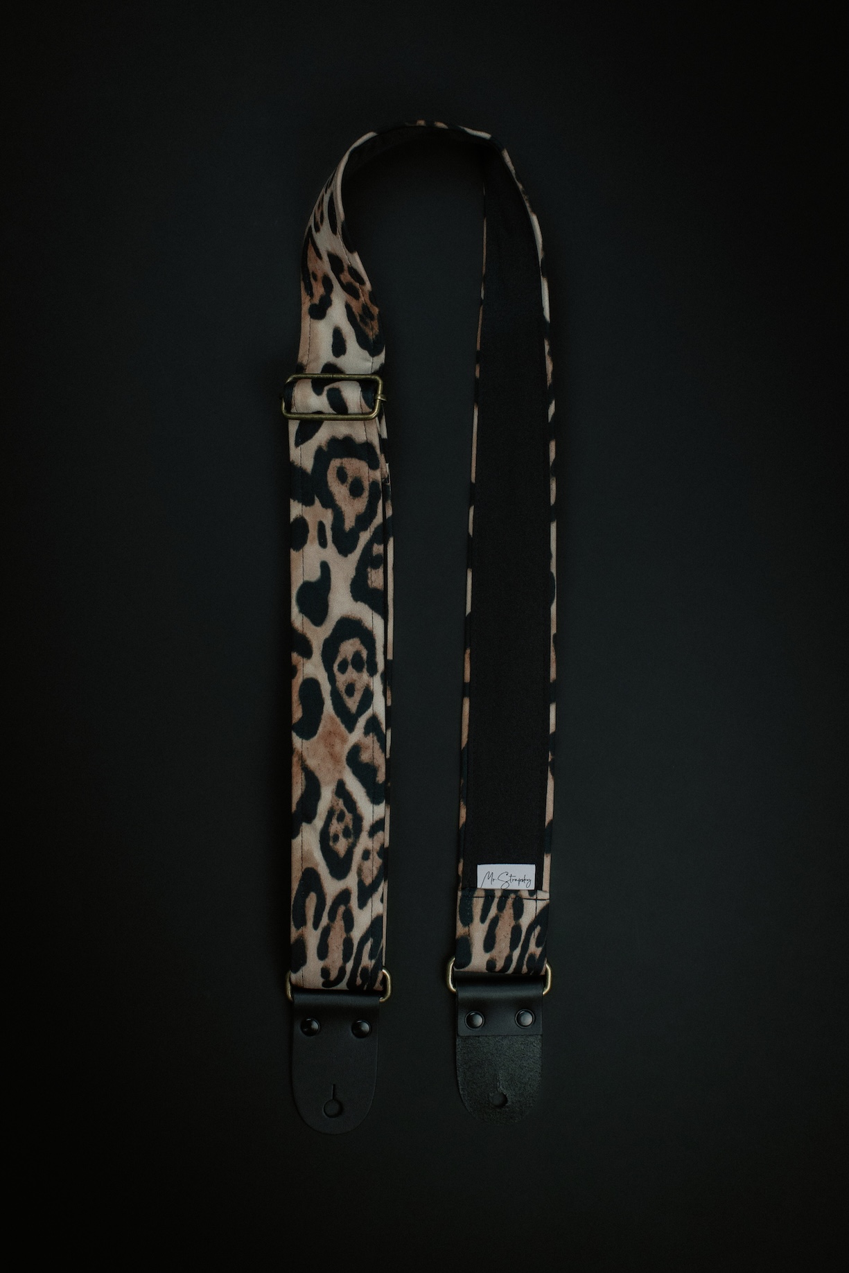 Jaguar Guitar Strap with Italian Satin - Image 4