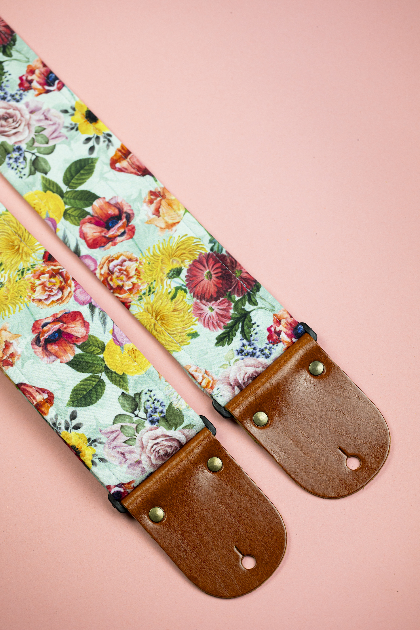 Floral Guitar Strap - Image 3