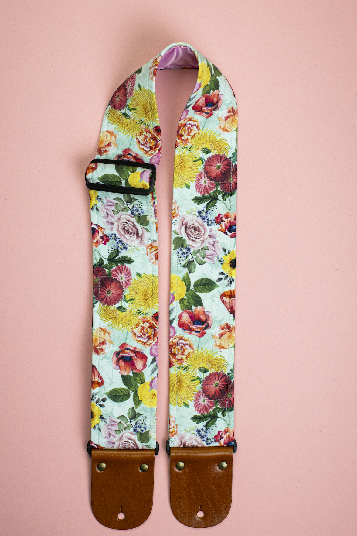Floral Guitar Strap - Image 4