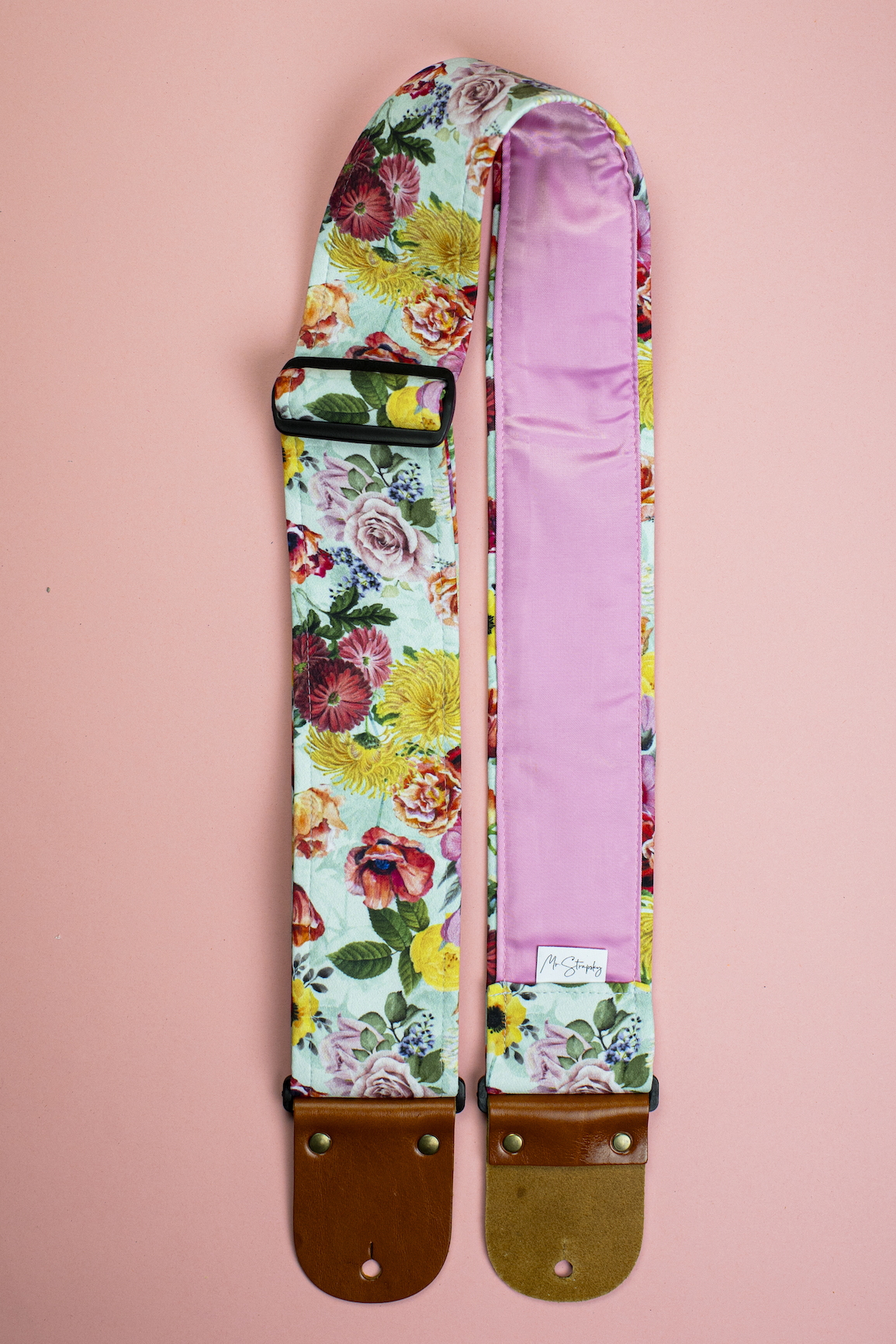 Floral Guitar Strap - Image 8