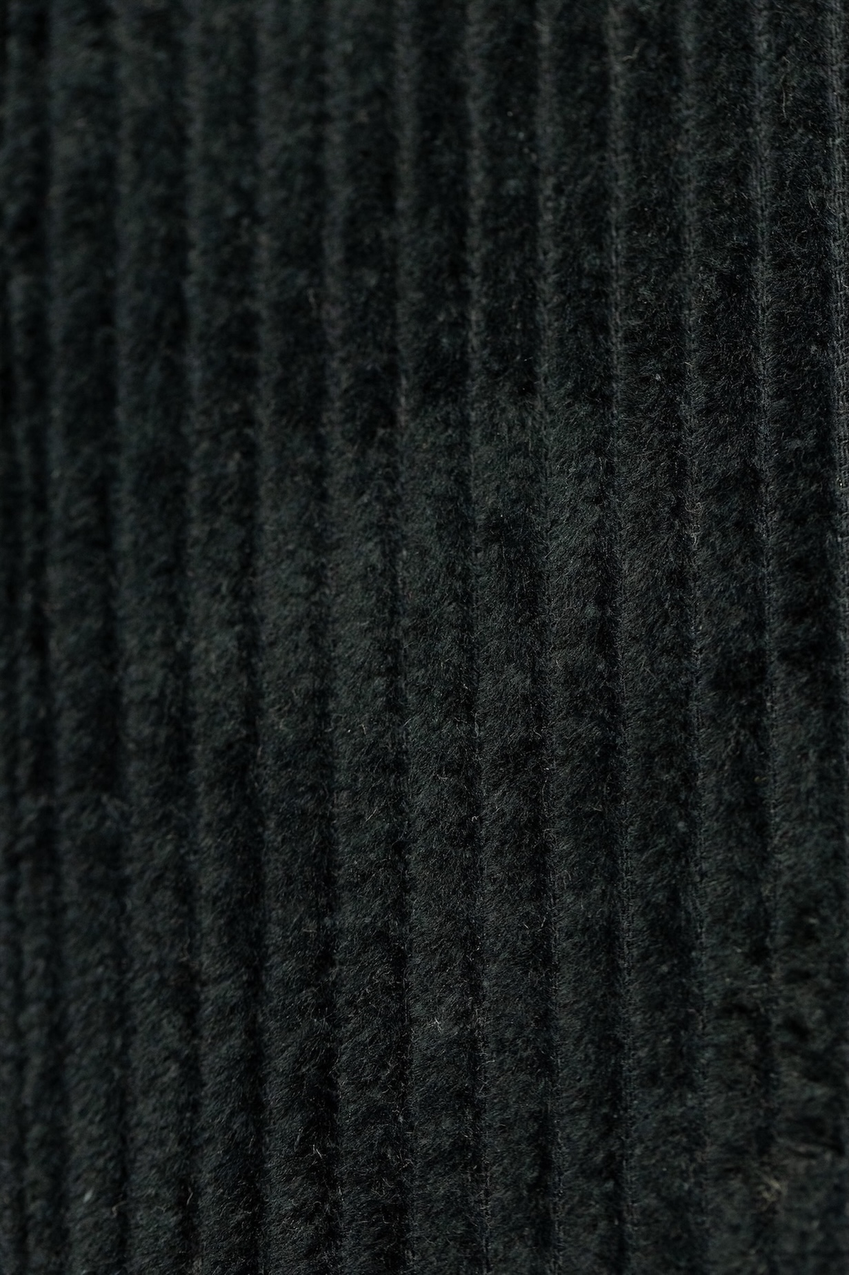 Black Vintage Corduroy Guitar Strap - Image 7